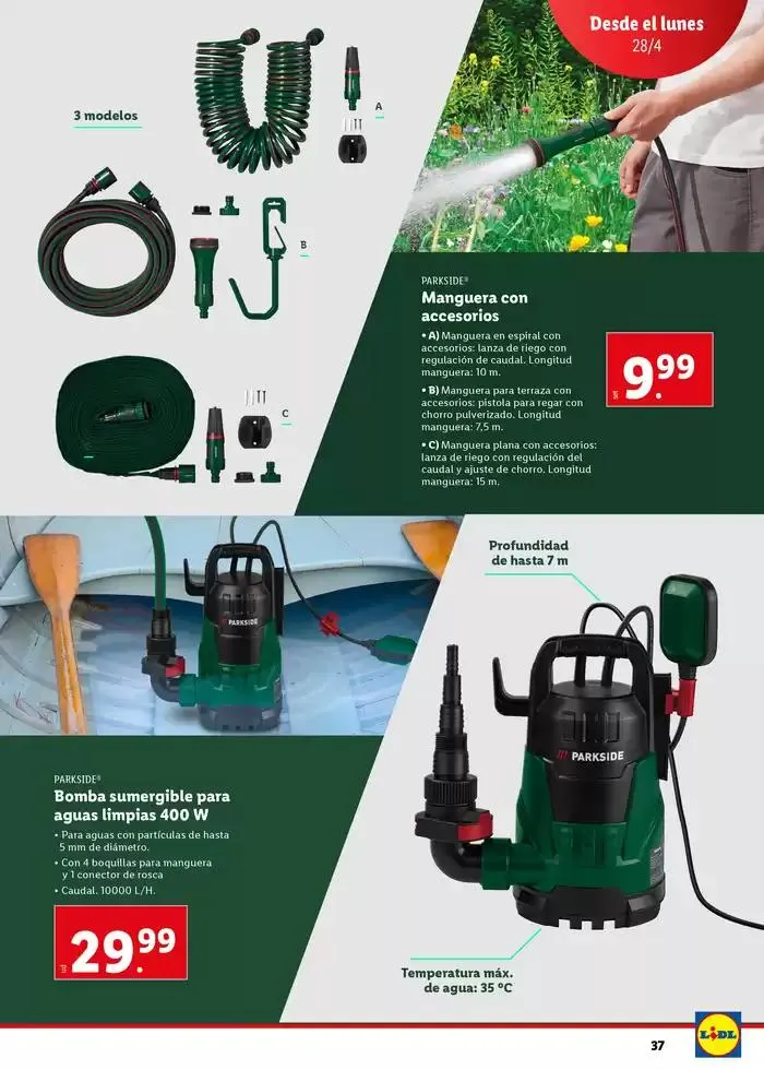 Catálogo de Parside Lidl 3 de marzo al 30 de marzo 2025 - Página 37