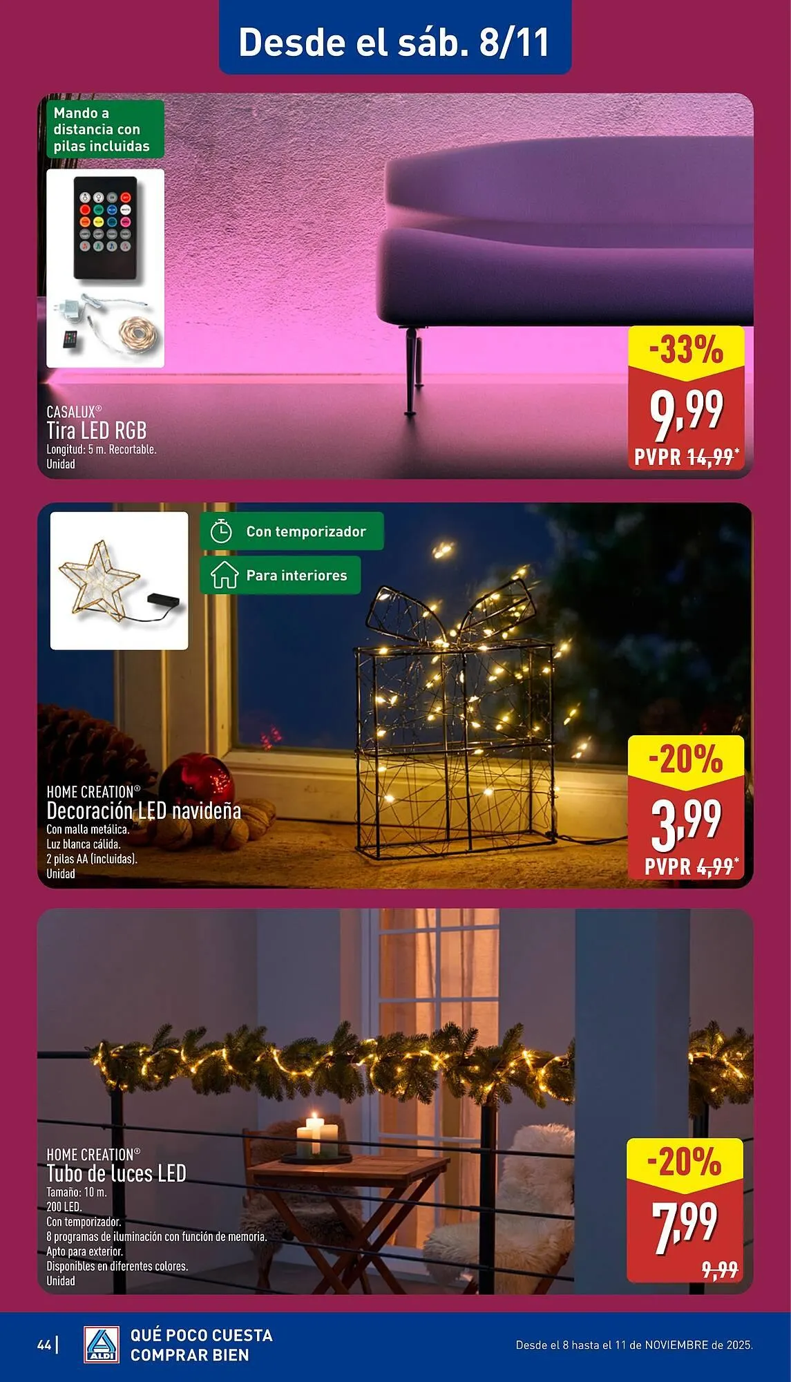 Catálogo de Folleto ALDI 3 de noviembre al 9 de noviembre 2025 - Página 44