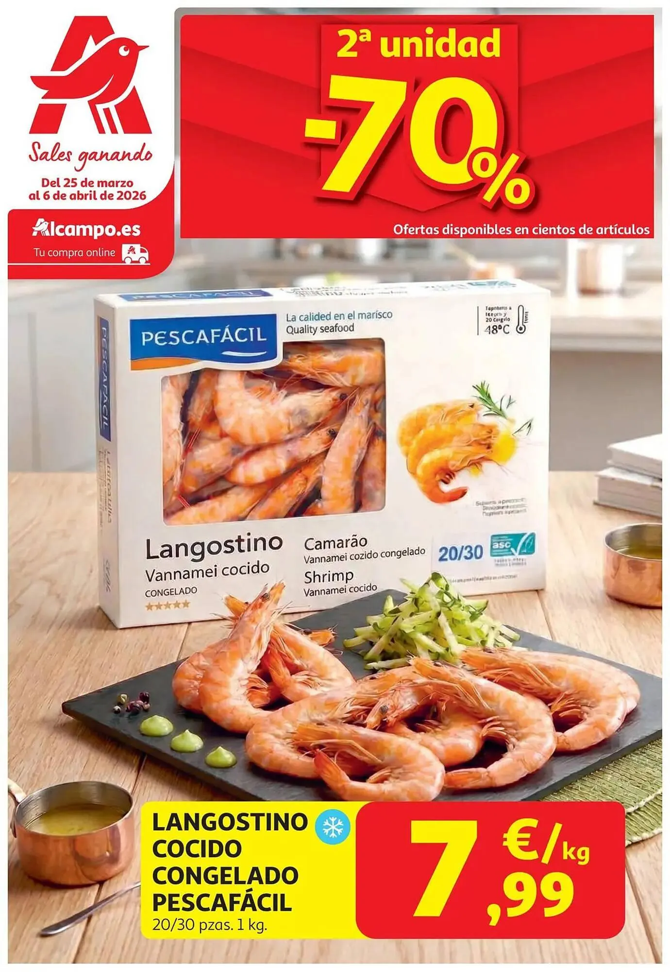 Catálogo de Folleto Alcampo 24 de marzo al 6 de abril 2026 - Página 1