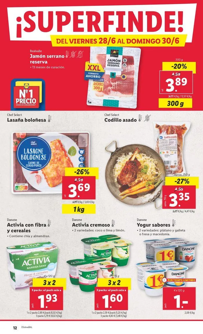 Catálogo de Precio nº1 24 de junio al 30 de junio 2024 - Página 12