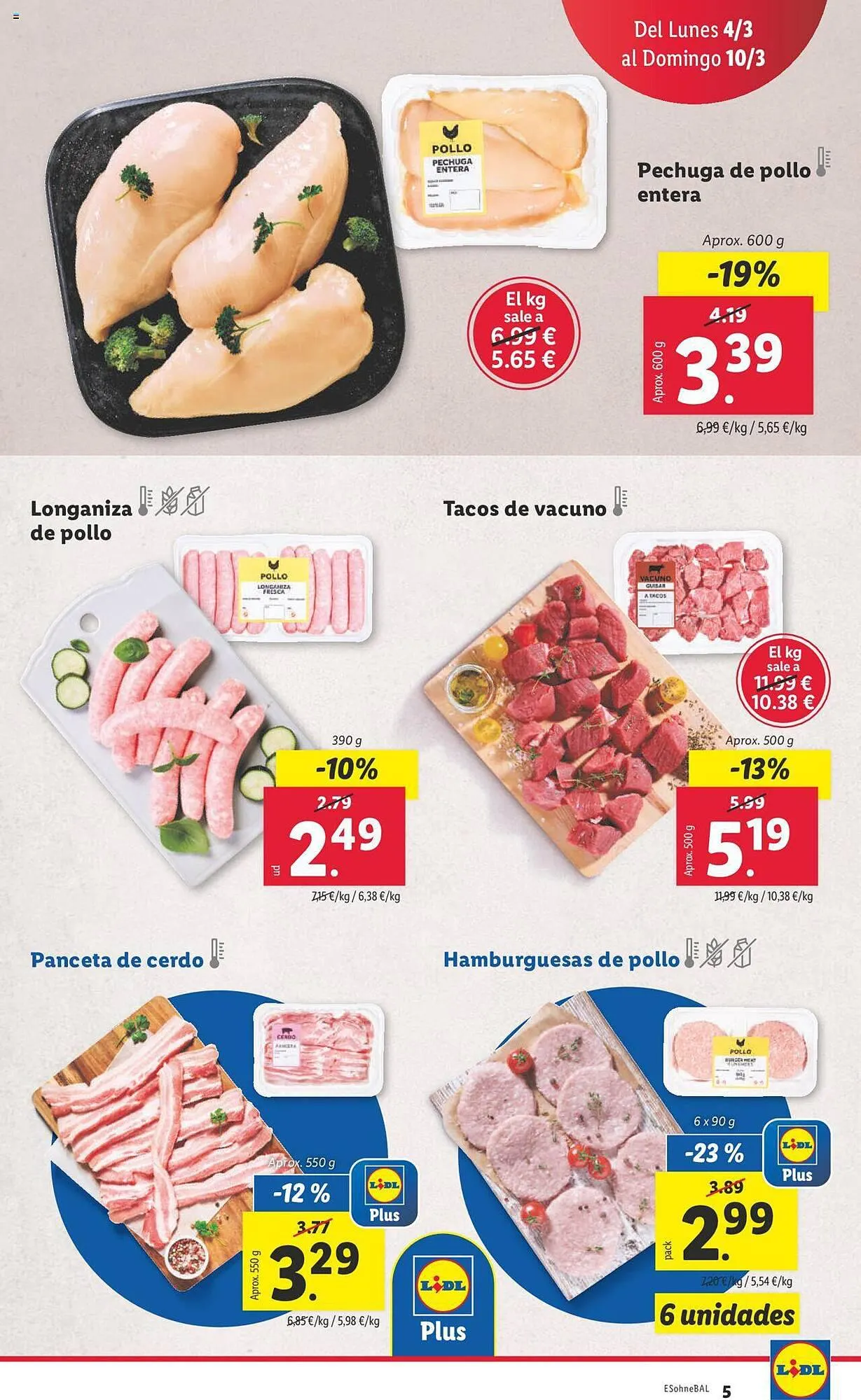 Catálogo de Folleto Lidl 4 de marzo al 10 de marzo 2024 - Página 5
