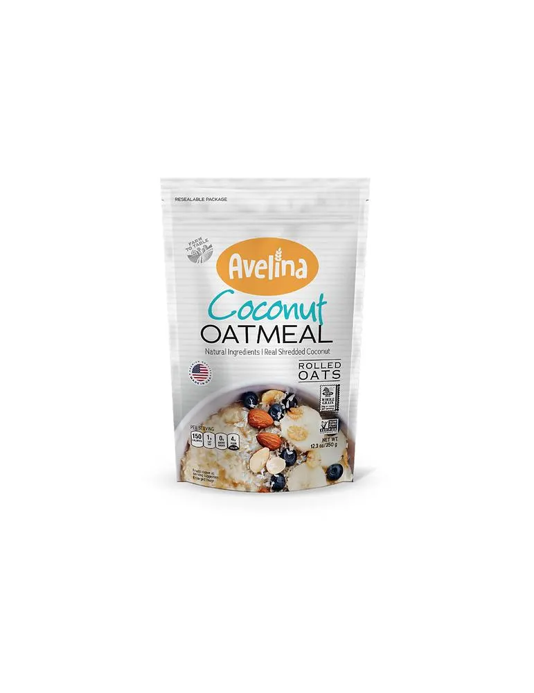 Instant Oats Coconut Flakes and Flavor 340 gr.Avelina