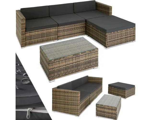 Conjunto de ratán florenz