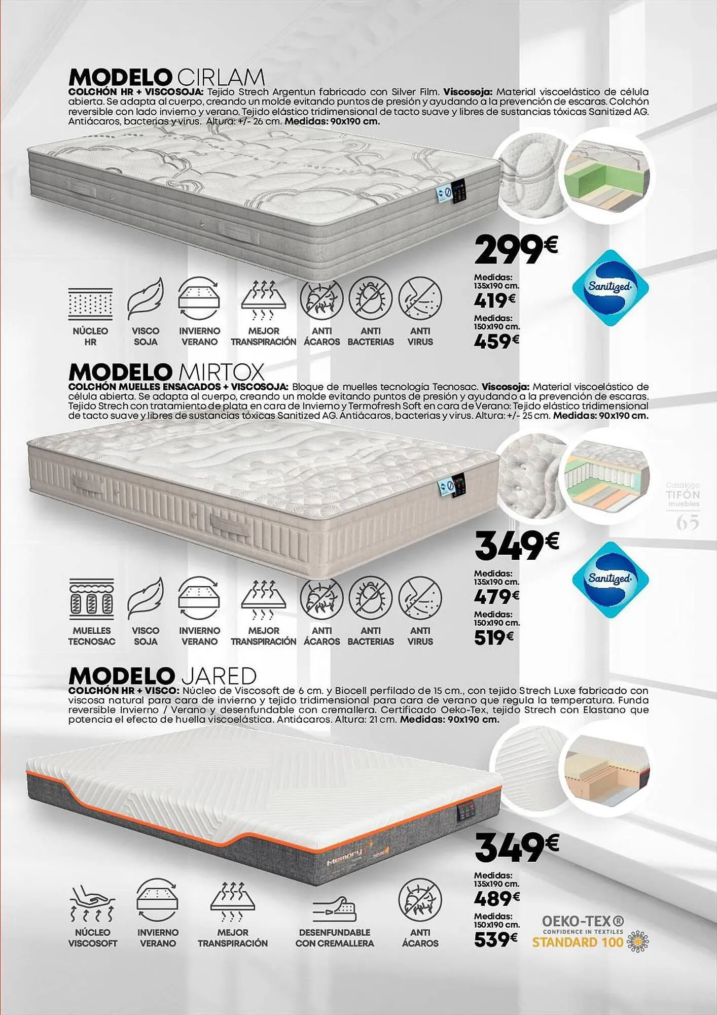 Catálogo de Folleto Tifón Hipermueble 24 de julio al 27 de julio 2023 - Página 65