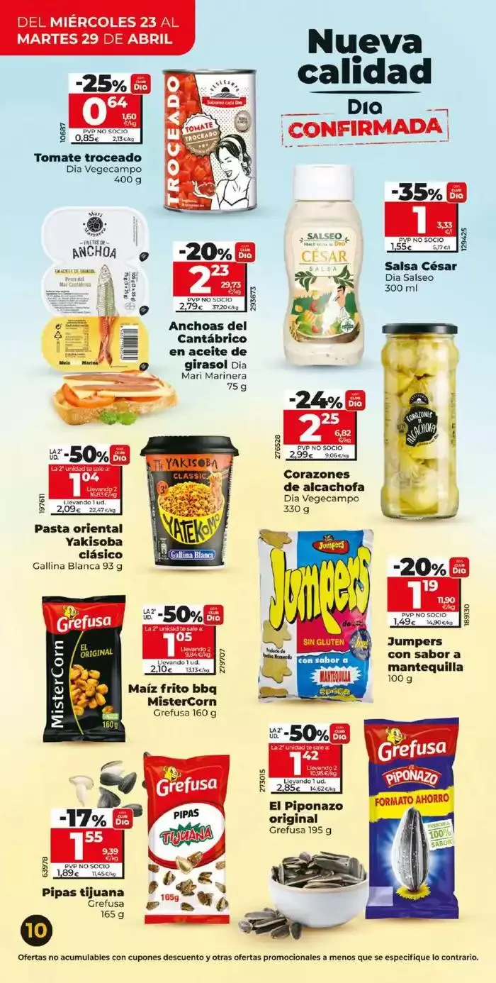 Catálogo de Tu nuevo Dia del 23/04 al 29/04 23 de abril al 29 de abril 2025 - Página 10