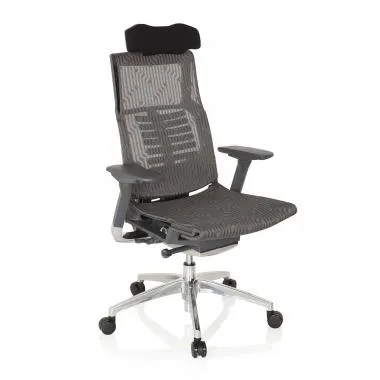 Silla Ergonómica Dynamic, mecanismo sincronizado plus - Gris