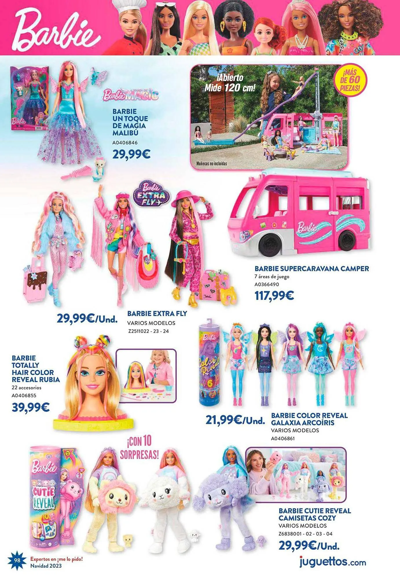 Catálogo de Folleto Juguettos 6 de noviembre al 24 de diciembre 2023 - Página 98