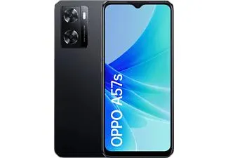 Móvil - OPPO A57s, Starry Black, 128 GB, 4 GB RAM, 6.56" HD+, MediaTek Helio G35, 5000 mAh, Android