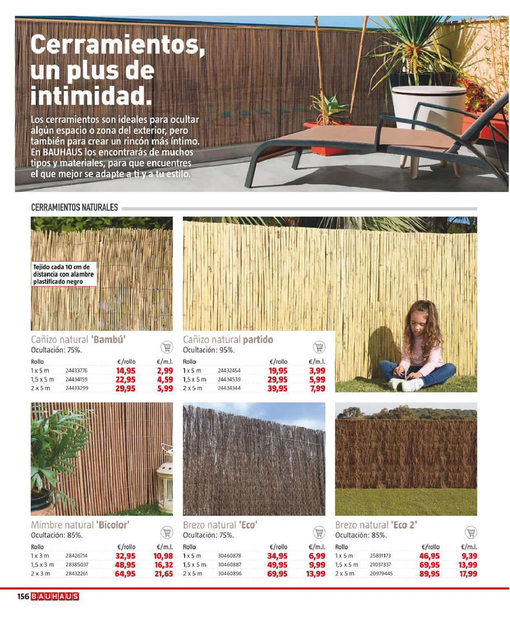 Catálogo de Folleto Bauhaus 7 de marzo al 15 de agosto 2023 - Página 156