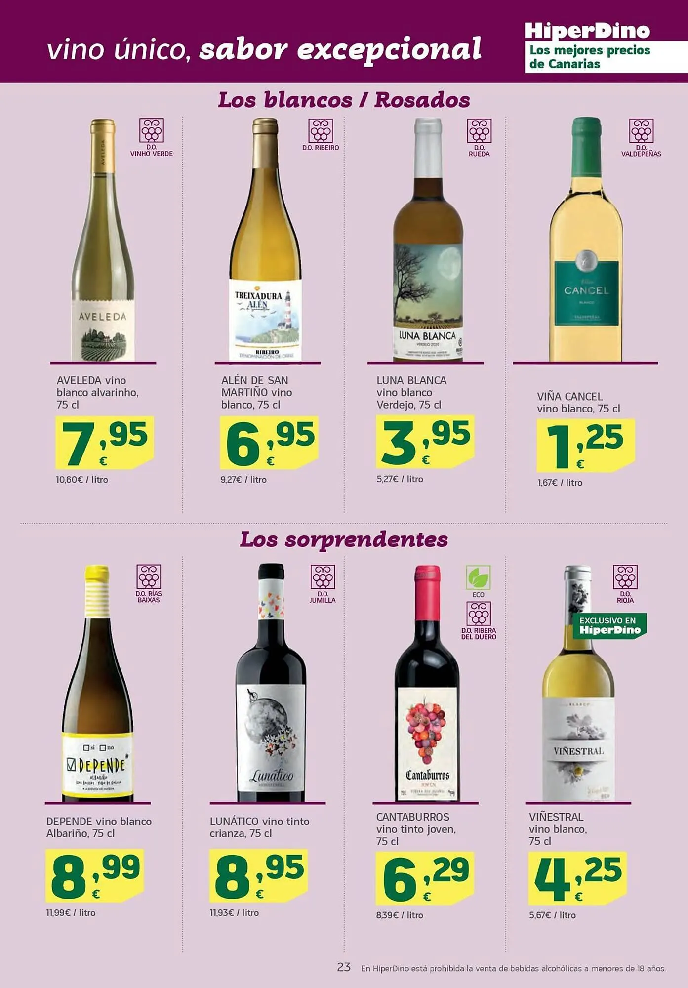 Catálogo de Folleto HiperDino 8 de marzo al 21 de marzo 2024 - Página 23
