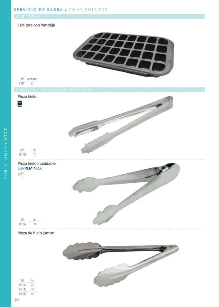 Catálogo de Equipamiento y suministros 23 de julio al 30 de noviembre 2024 - Página 124