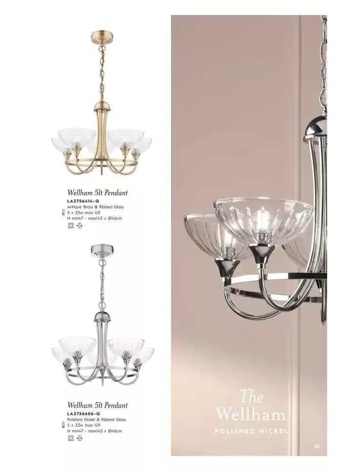 Catálogo de Lighting & Mirror Collection 12 de marzo al 31 de agosto 2025 - Página 35