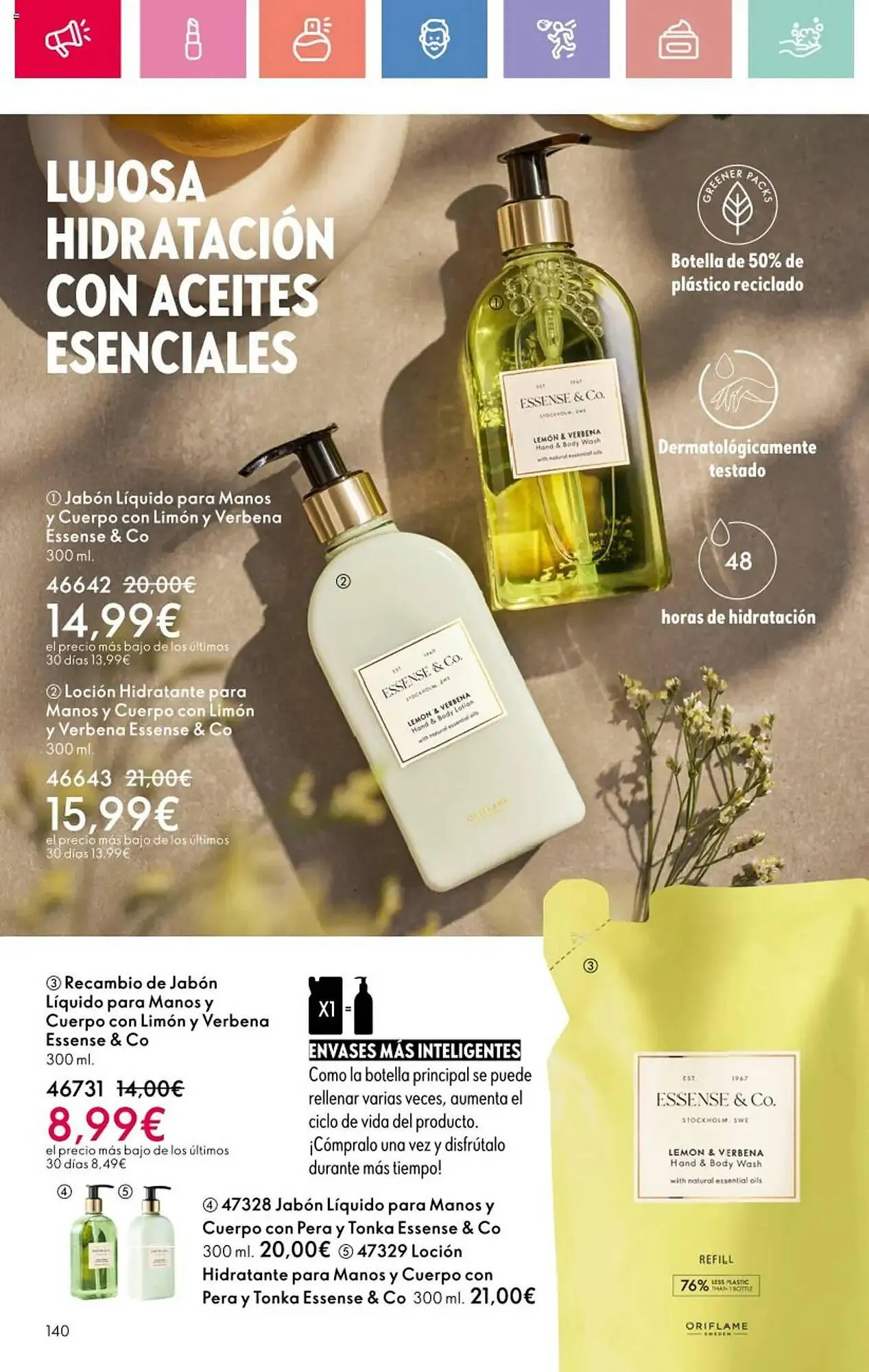 Catálogo de Folleto Oriflame 13 de julio al 2 de agosto 2025 - Página 140