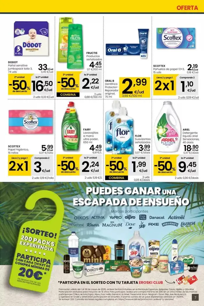 Catálogo de SUMA AHORRO SUPERMERCADOS EROSKI 15 de mayo al 27 de mayo 2025 - Página 7