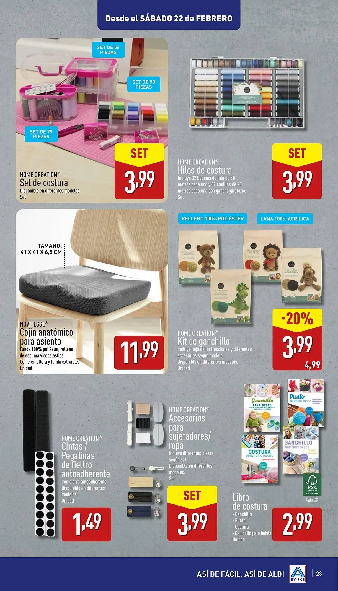 Catálogo de Folleto ALDI 19 de febrero al 25 de febrero 2025 - Página 23