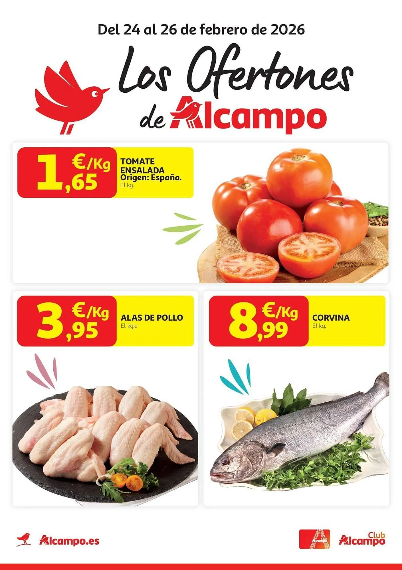 Catálogo de Folleto Alcampo 24 de febrero al 26 de febrero 2026 - Página 1