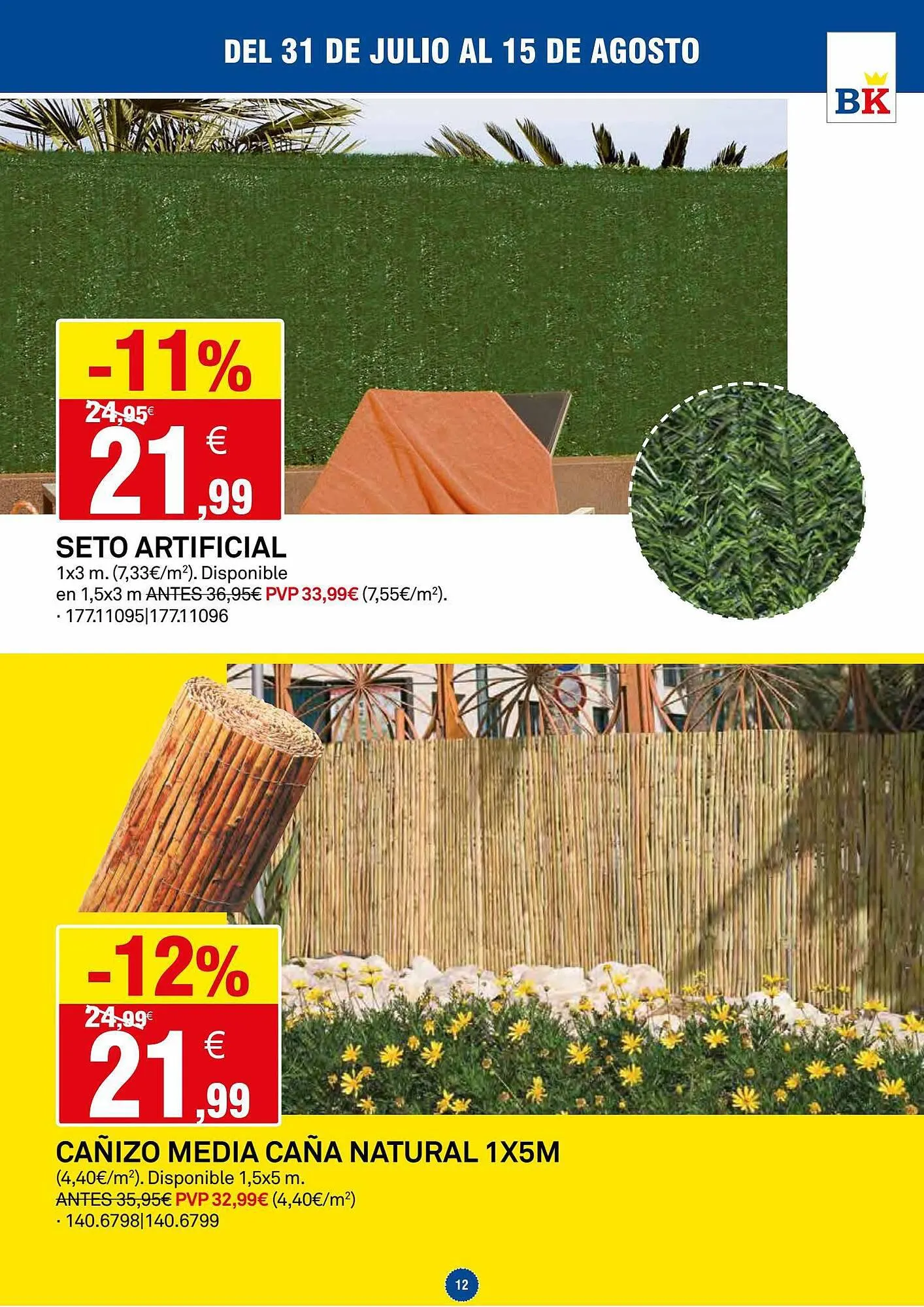 Catálogo de Folleto Bricoking 31 de julio al 3 de agosto 2023 - Página 12