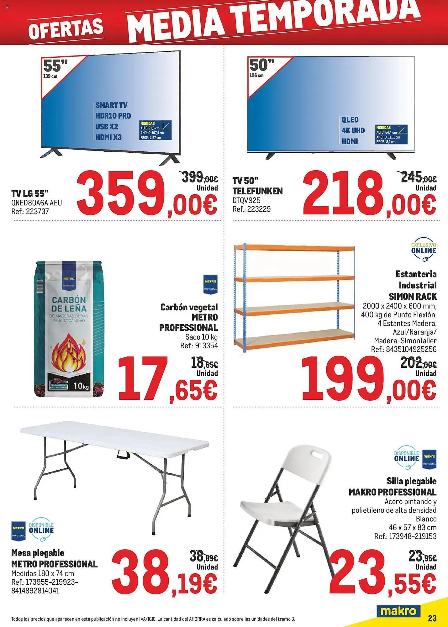 Catálogo de Catálogo Makro 9 de marzo al 5 de abril 2026 - Página 23