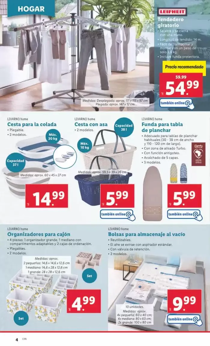 Catálogo de ¡Bazar Lidl! Ofertas válidas del 05/05 al 11/05 5 de mayo al 11 de mayo 2025 - Página 8