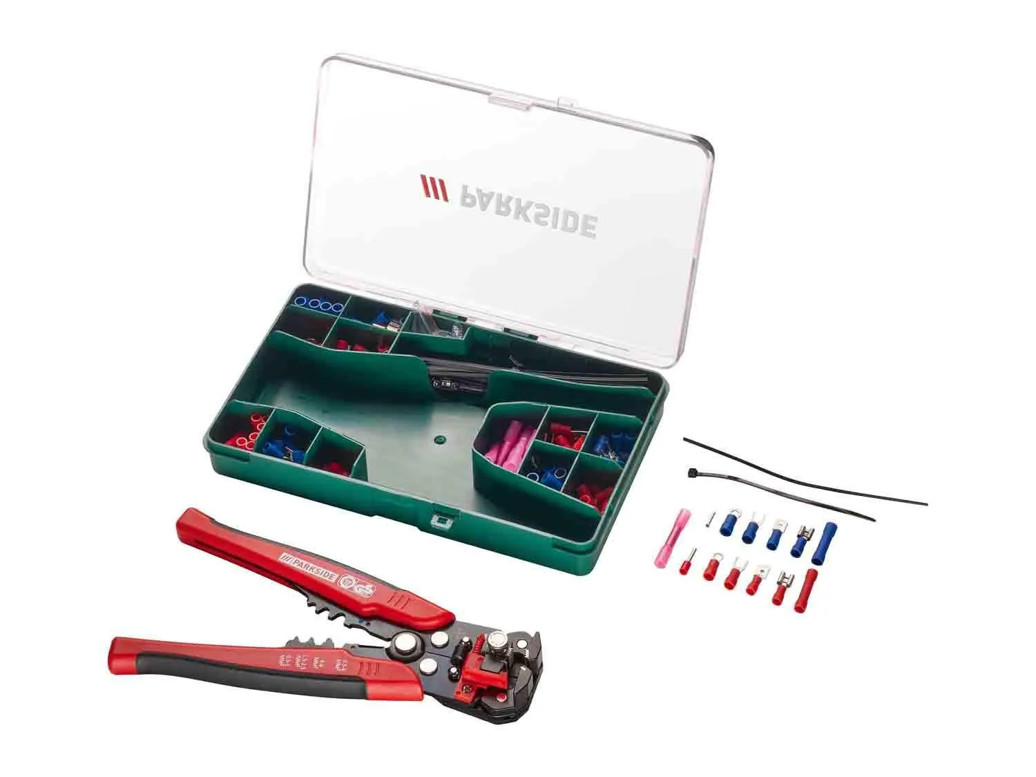 Crimpadora con acesorios