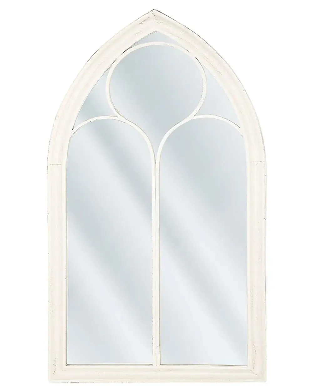 Espejo TRELLY 62 cm 113 cm Metal Blanco