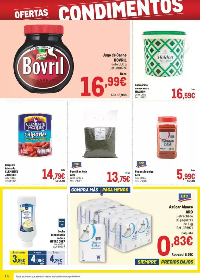 Catálogo de Makro Precios Levante 6 de marzo al 6 de abril 2025 - Página 16