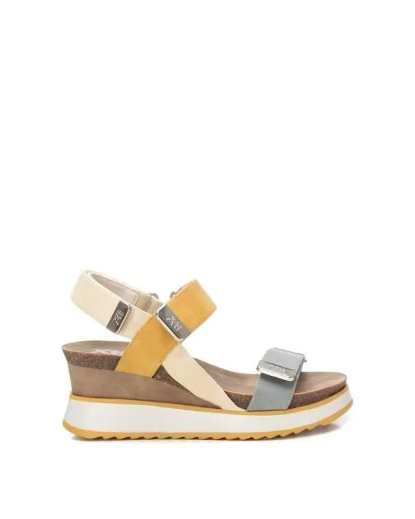 Sandalias Abiertas Mujer Amarrillo 142822