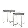 Marmilla side table 50x50 cm. dark grey