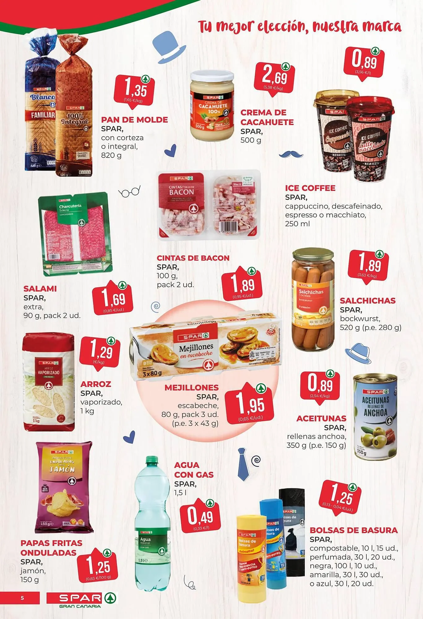 Catálogo de Folleto SPAR Gran Canaria 6 de marzo al 19 de marzo 2026 - Página 5