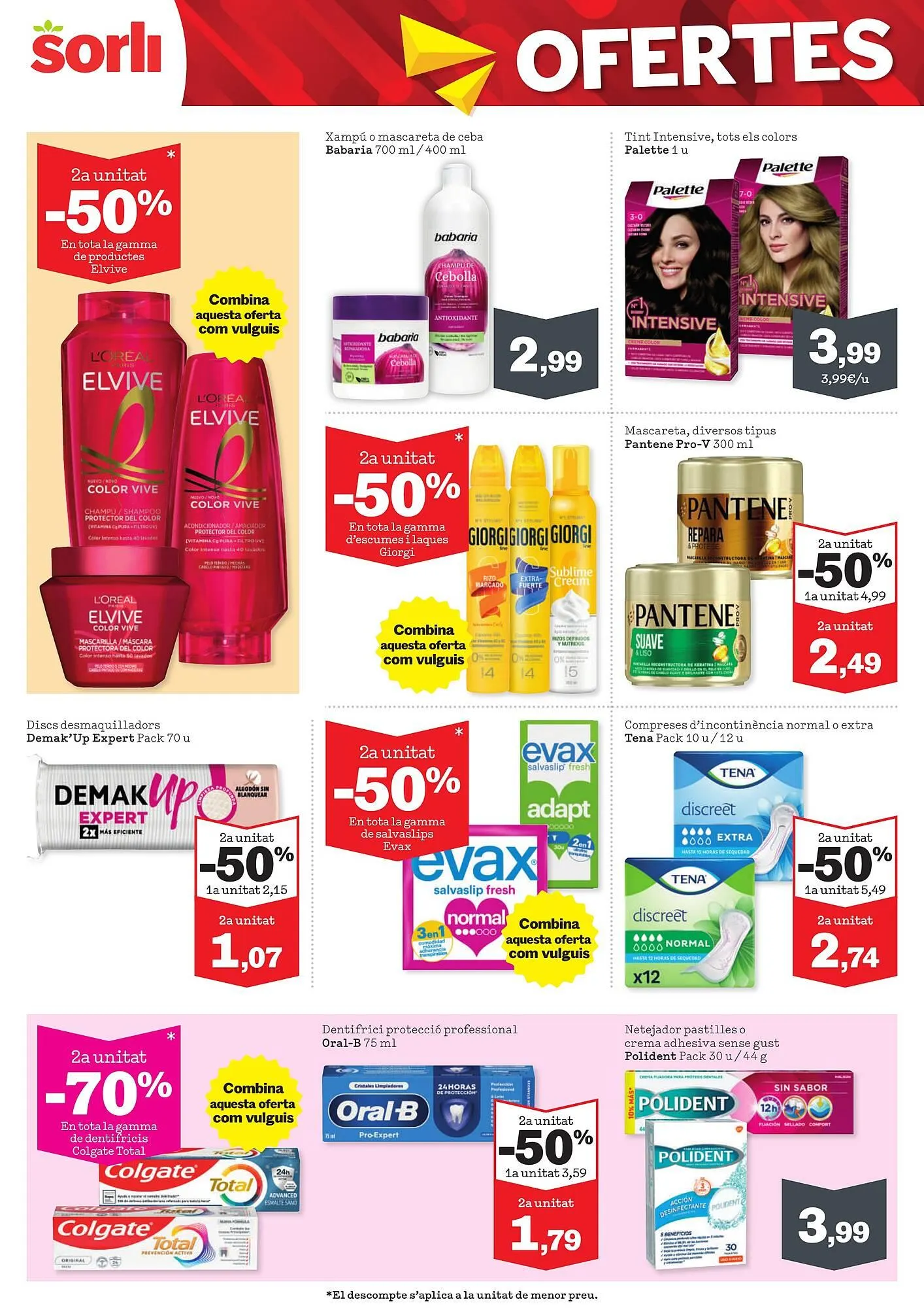 Catálogo de Catálogo Sorli 11 de marzo al 7 de abril 2026 - Página 36