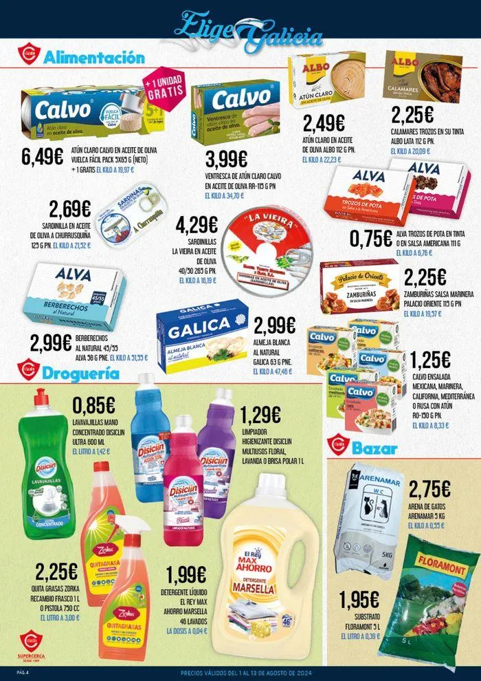 Catálogo de Catálogo Claudio 1 de agosto al 13 de agosto 2024 - Página 4