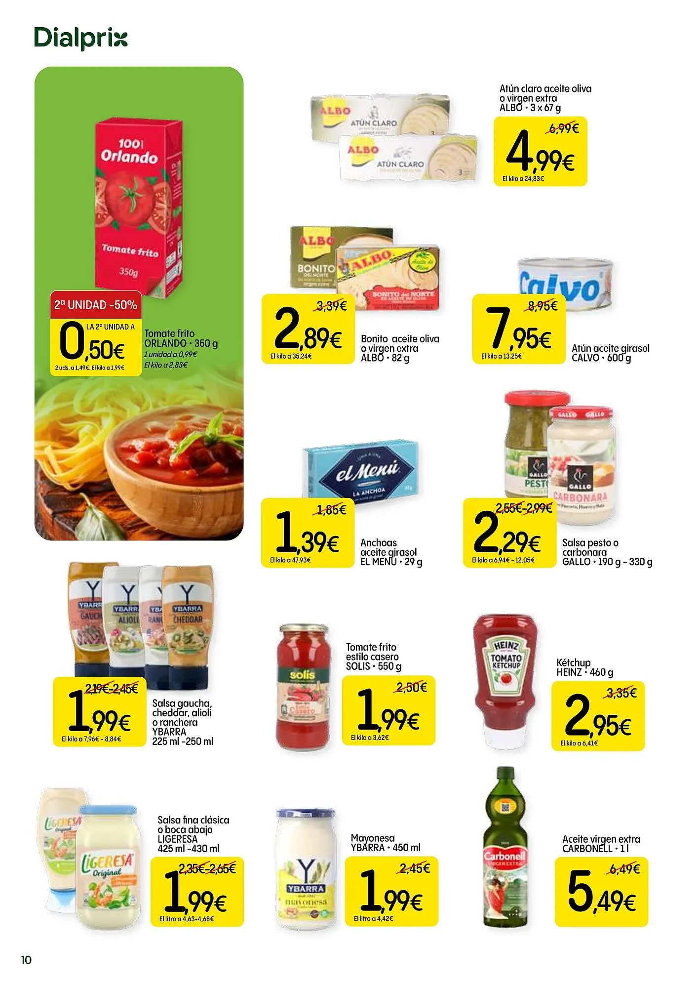 Catálogo de Folleto Dialprix 26 de marzo al 22 de abril 2026 - Página 10