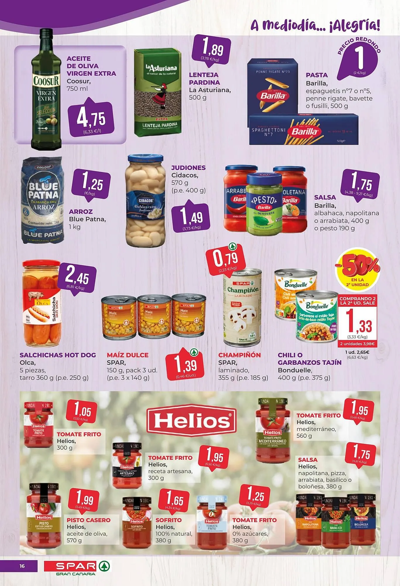 Catálogo de Folleto SPAR Gran Canaria 30 de abril al 14 de mayo 2026 - Página 16