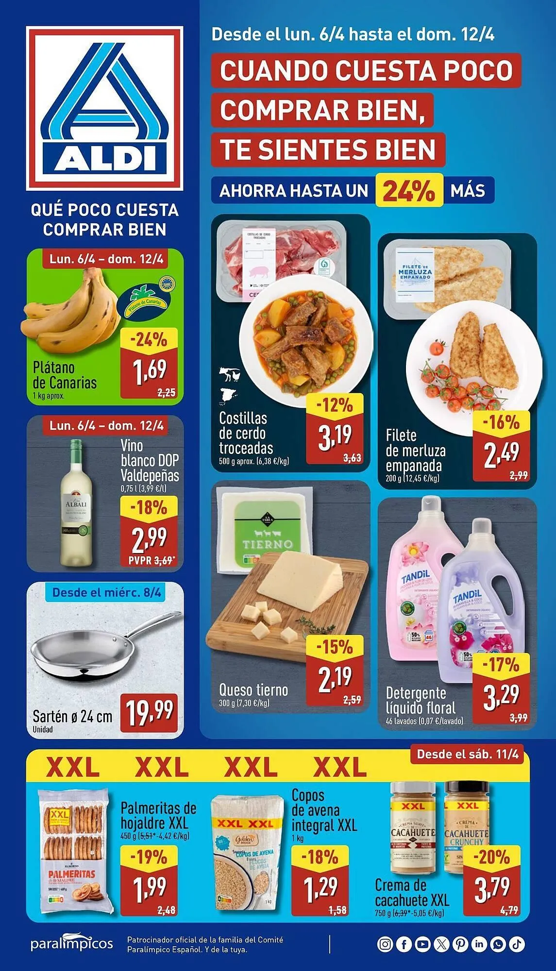 Catálogo de Folleto ALDI 6 de abril al 12 de abril 2026 - Página 1