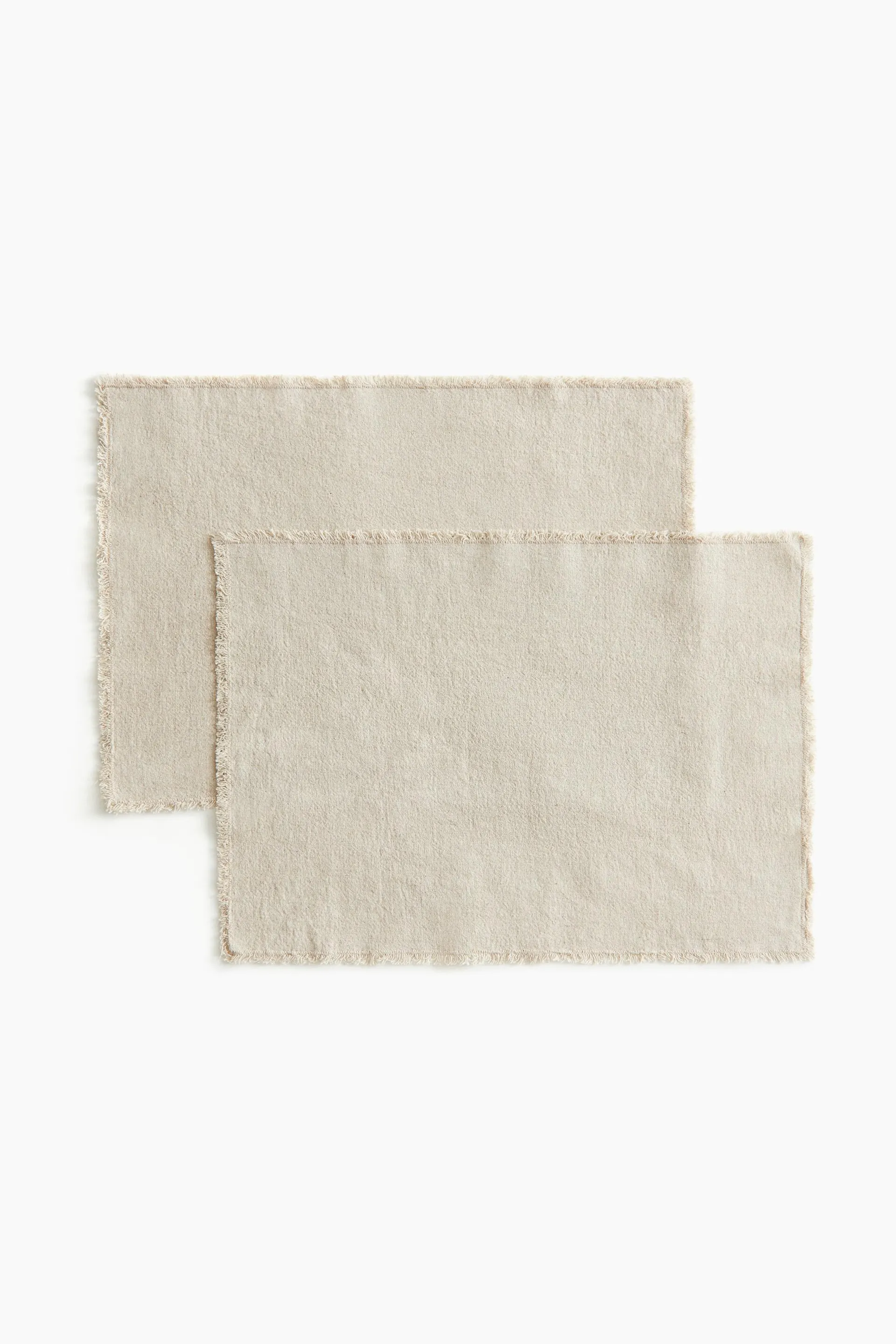 Pack de 2 manteles individuales en mezcla de lino