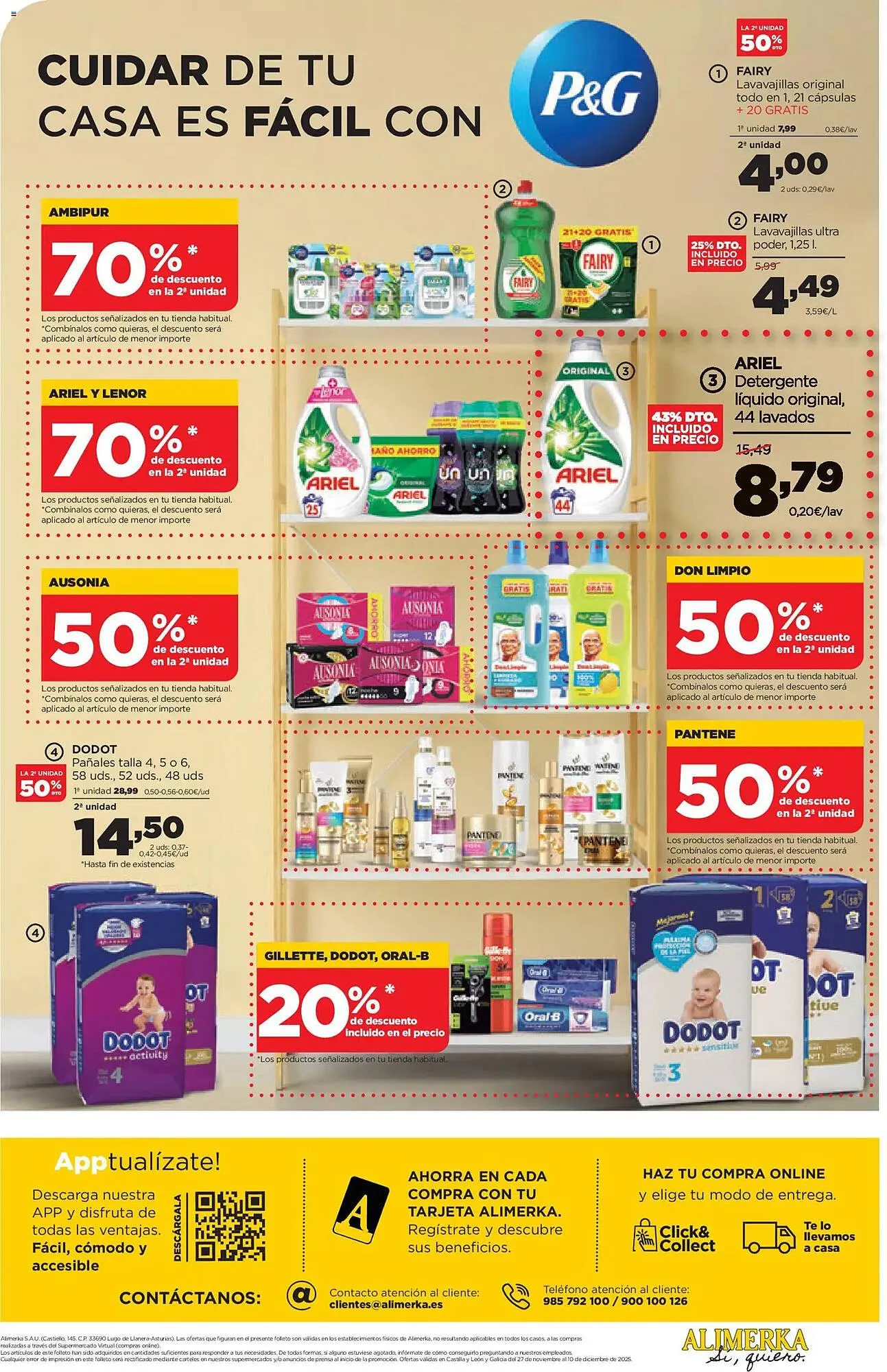 Catálogo de Folleto Alimerka 27 de noviembre al 10 de diciembre 2025 - Página 44