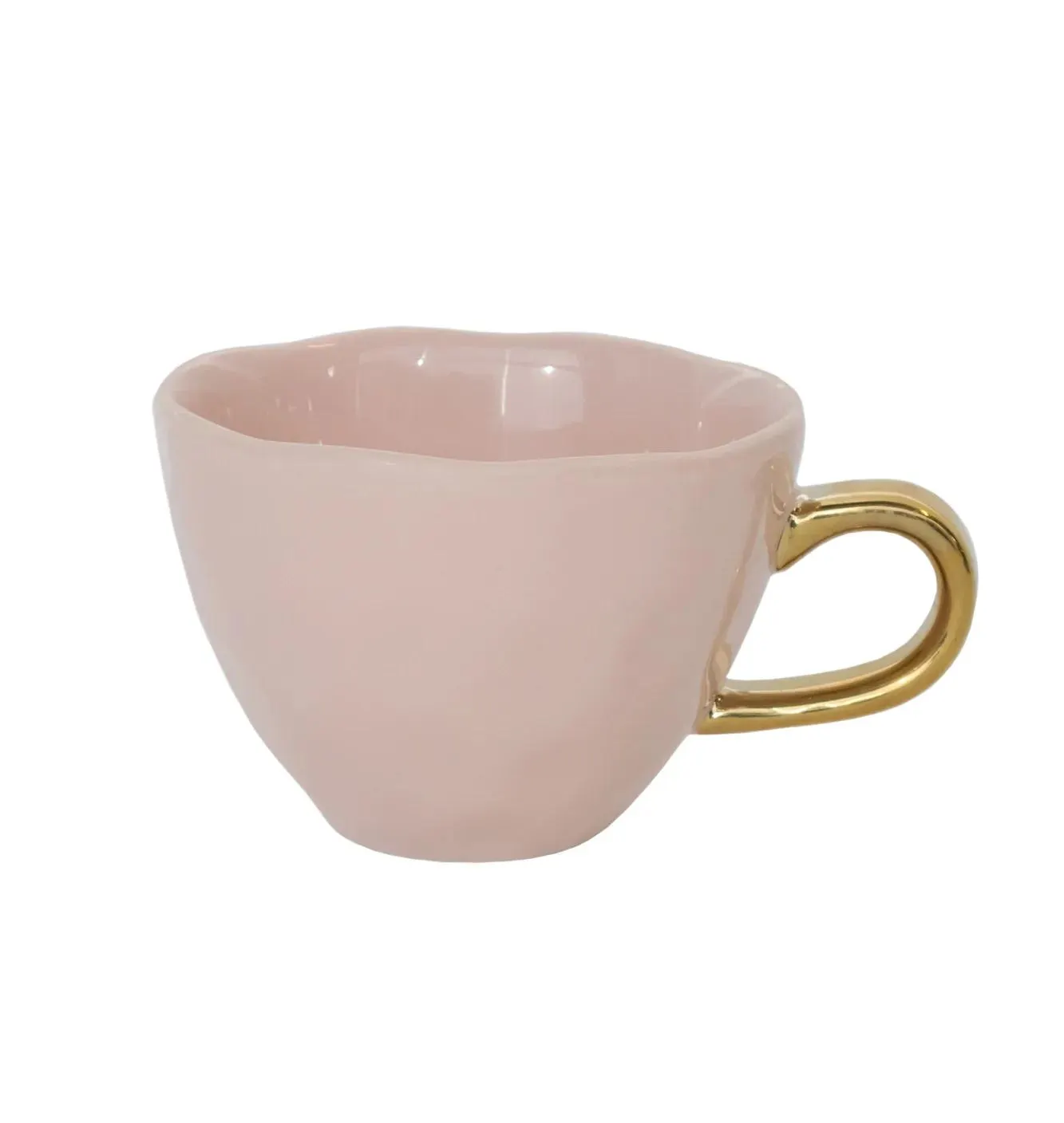 Good Morning cappuccino mug 30 cl Old pink