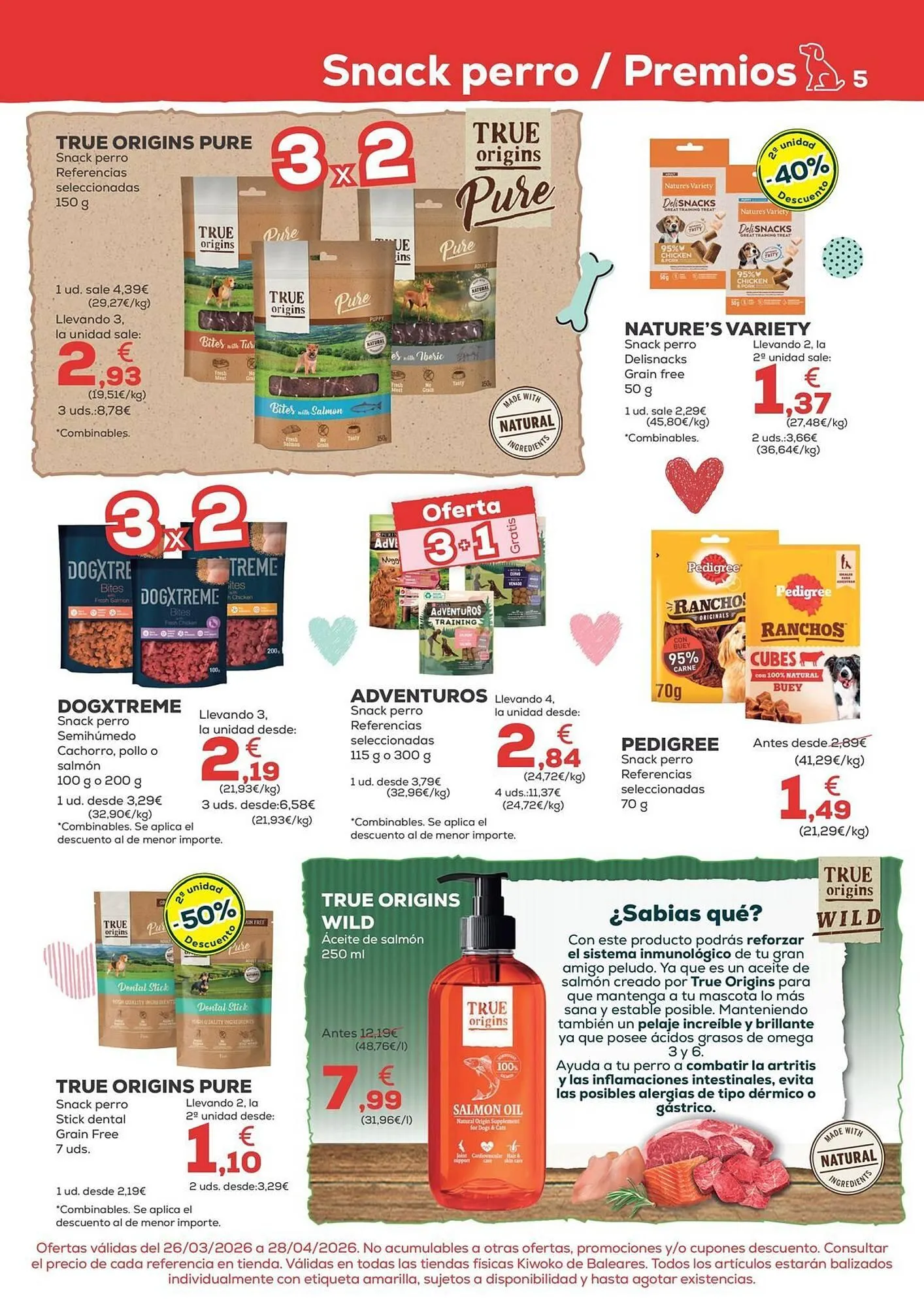Catálogo de Folleto Kiwoko 26 de marzo al 28 de abril 2026 - Página 5