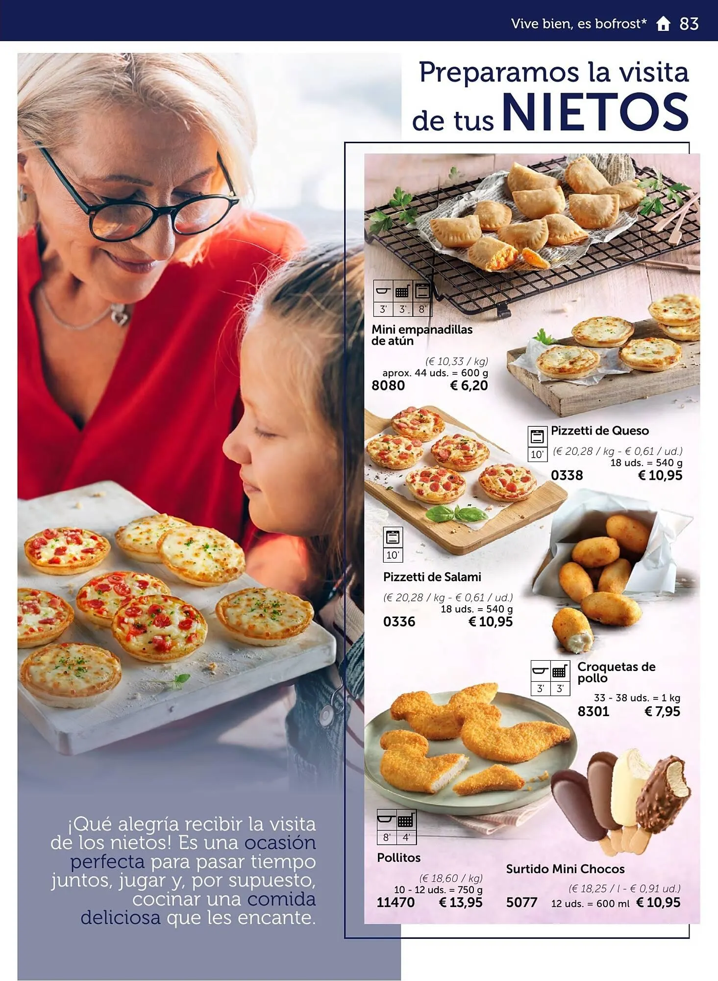 Catálogo de Folleto Bofrost 13 de septiembre al 31 de diciembre 2024 - Página 83
