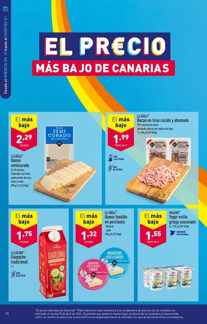 Catálogo de Folleto apertura Aldi 15 de mayo al 21 de mayo 2024 - Página 24