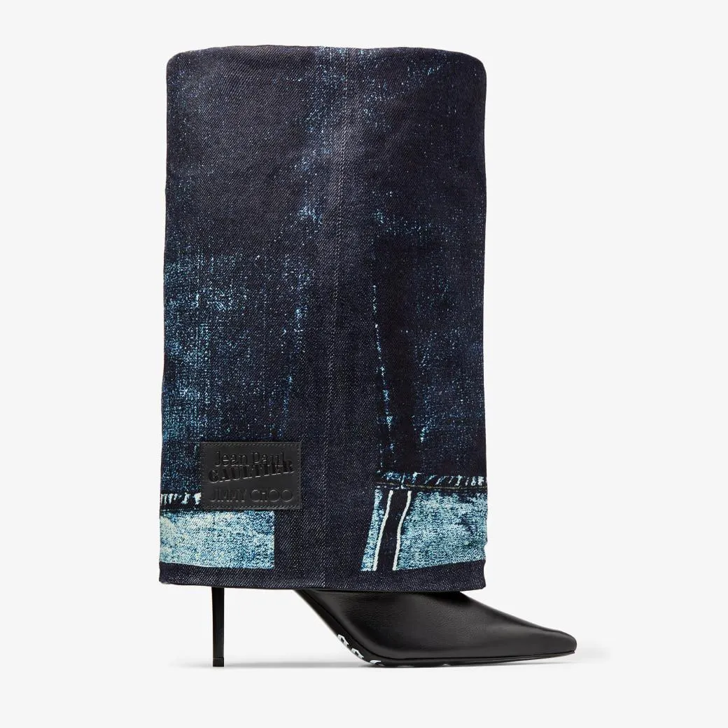 Jimmy Choo / Jean Paul Gaultier Cuff Over The Knee Boot 90