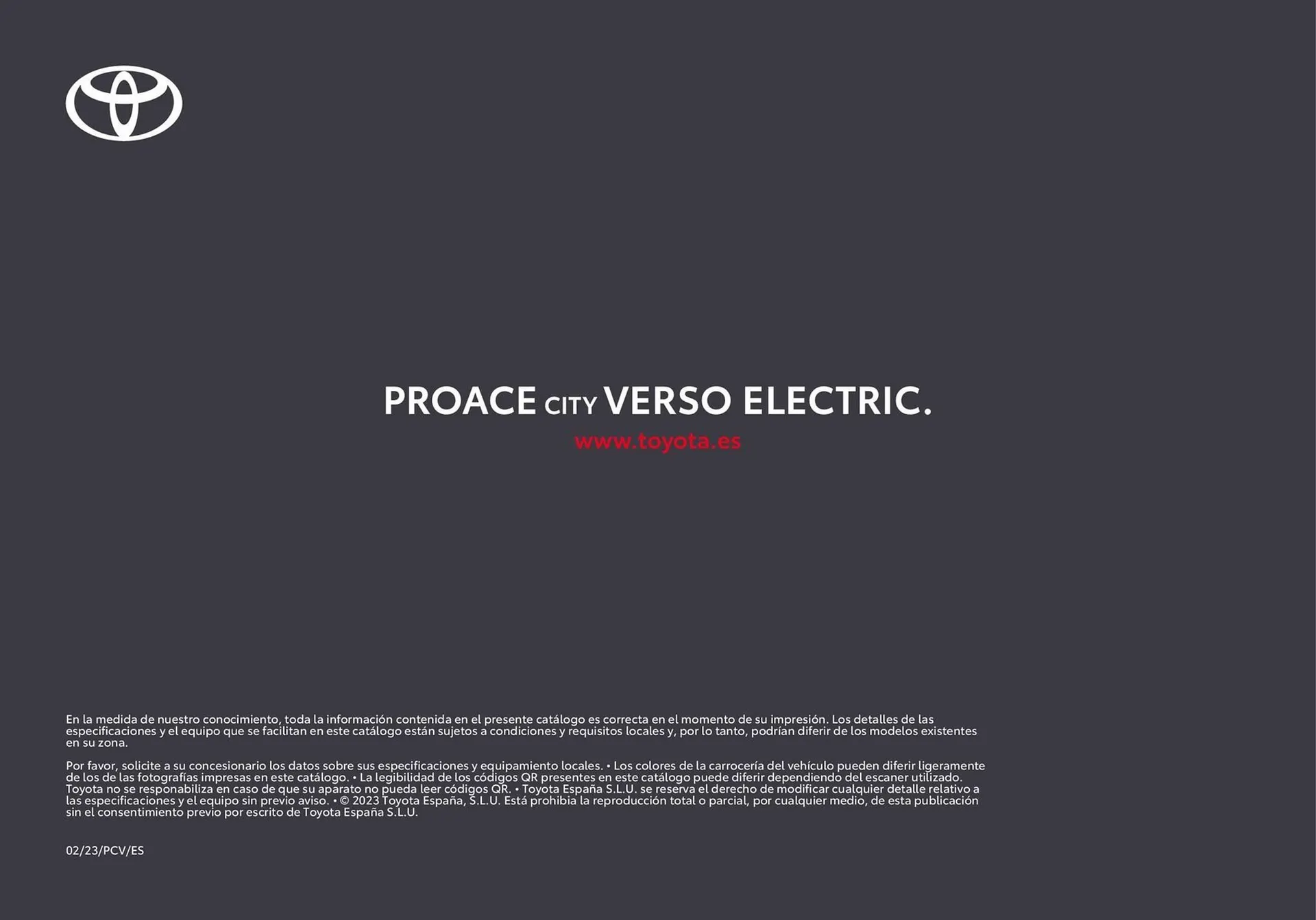 Catálogo de Folleto Toyota Proace City Verso Electric 26 de junio al 26 de junio 2025 - Página 21