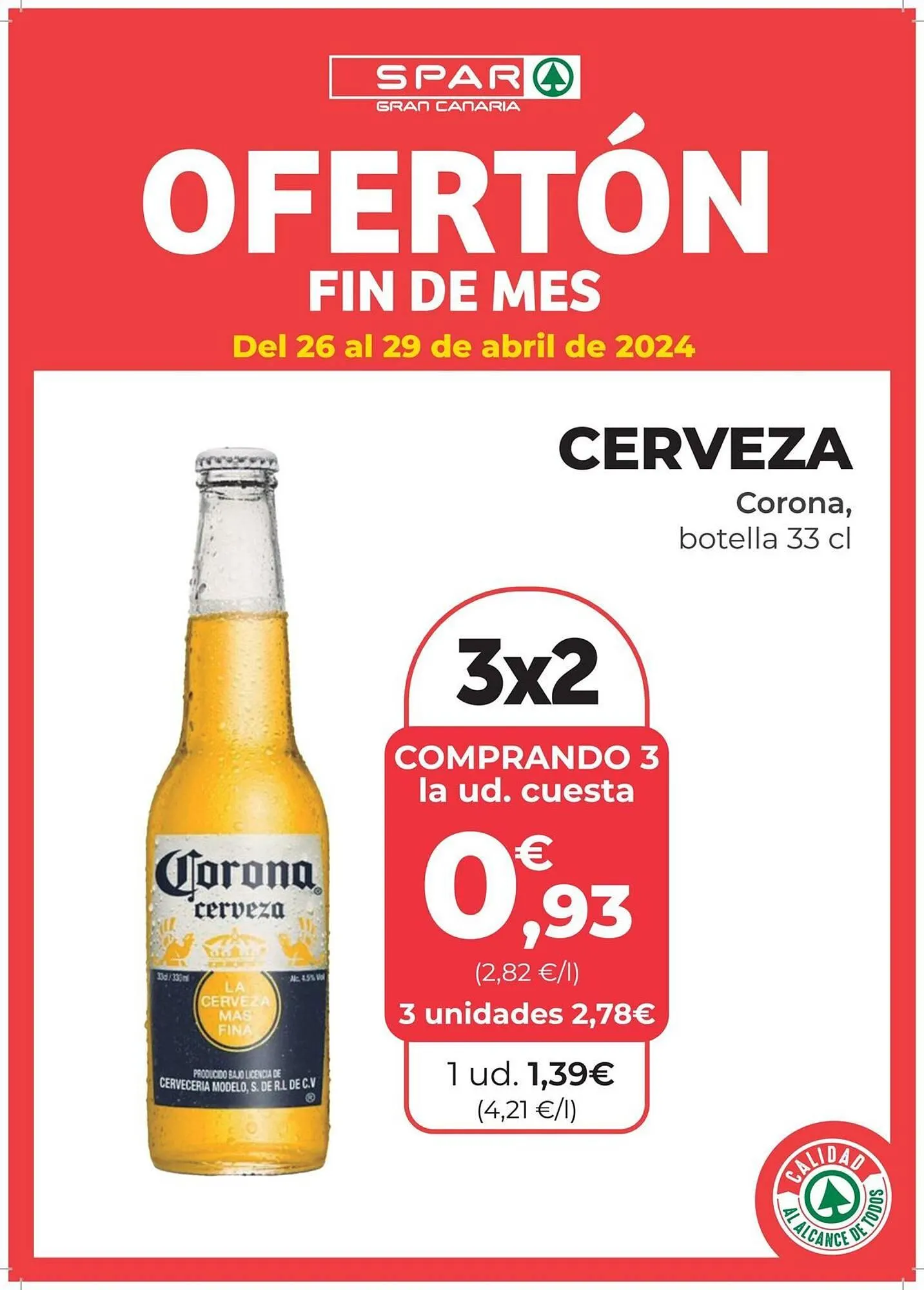 Catálogo de Folleto SPAR Gran Canaria 26 de abril al 29 de abril 2024 - Página 4