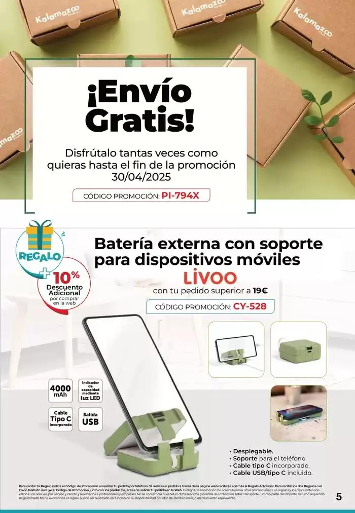 Catálogo de Staples Kalamazoo Promociones Especiales 27 de marzo al 30 de abril 2025 - Página 5