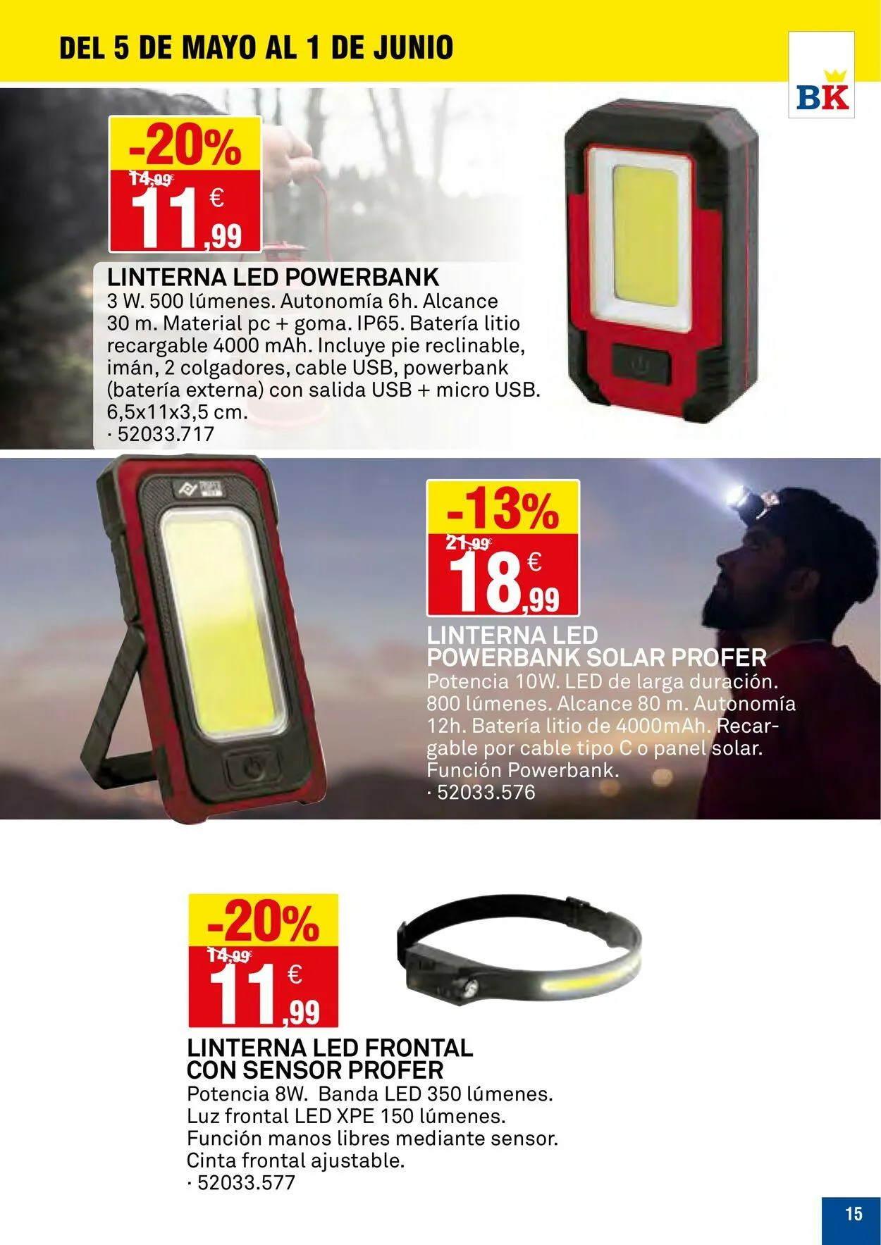 Catálogo de Bricoking Oferta actual 9 de junio al 23 de junio 2025 - Página 15