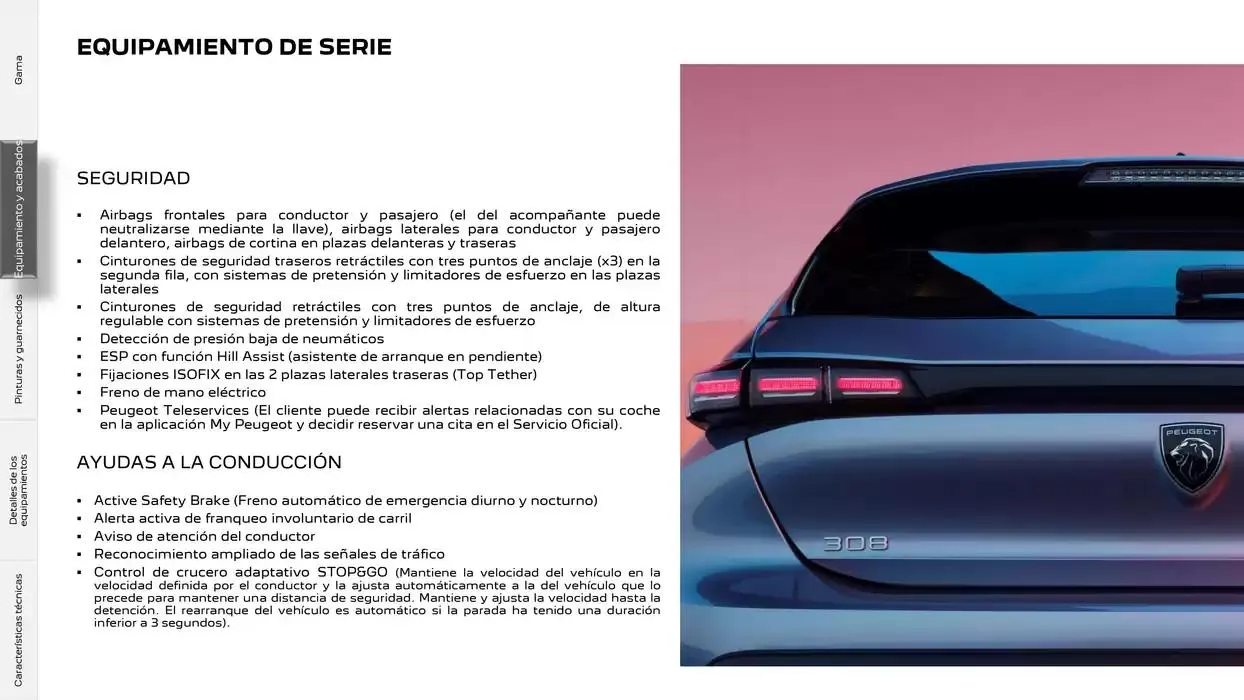 Catálogo de Peugeot 308 13 de noviembre al 13 de noviembre 2025 - Página 3