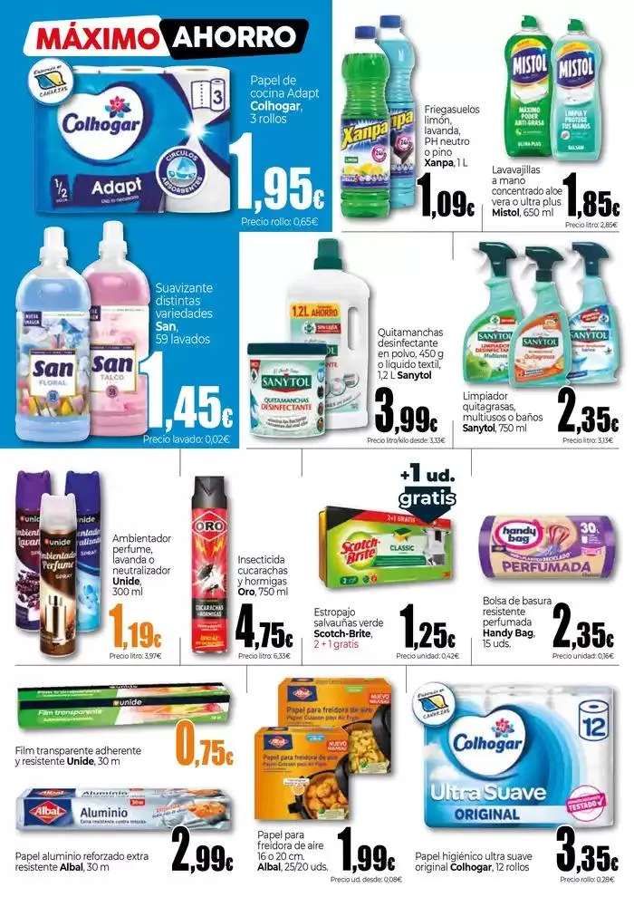 Catálogo de Máximo Ahorro UNIDE Supermercados Canarias 27 de marzo al 9 de abril 2025 - Página 6