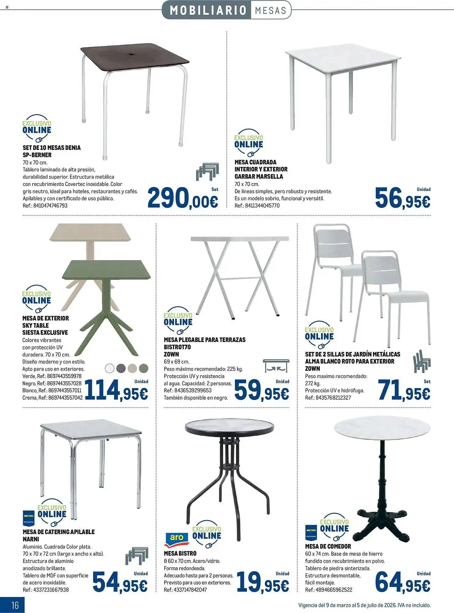 Catálogo de Catálogo Makro 9 de marzo al 5 de julio 2026 - Página 16