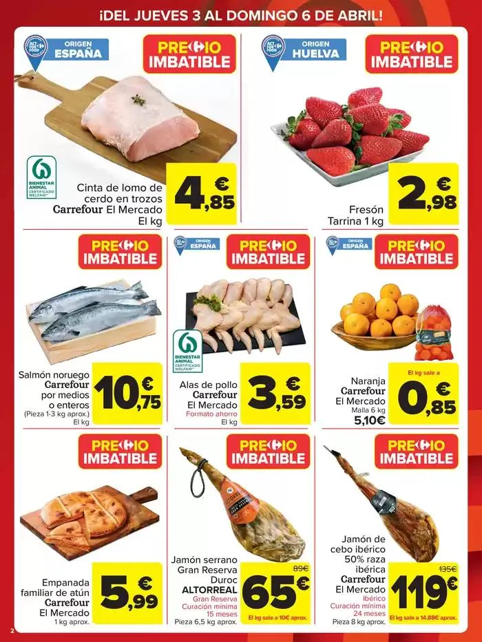 Catálogo de PRECIO IMBATIBLE 3 de abril al 6 de abril 2025 - Página 2