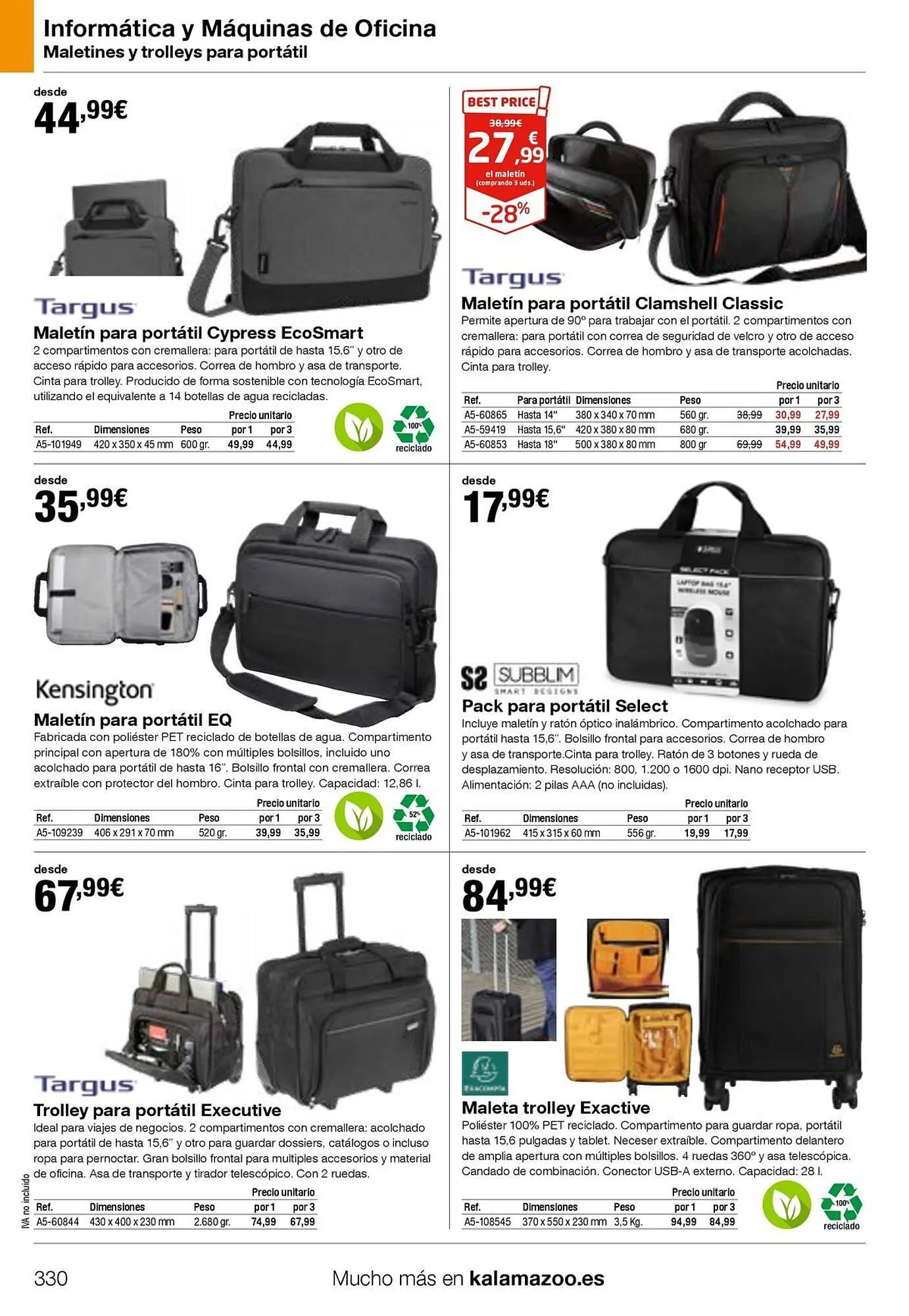 Catálogo de Folleto Staples Kalamazoo 19 de enero al 31 de diciembre 2026 - Página 330